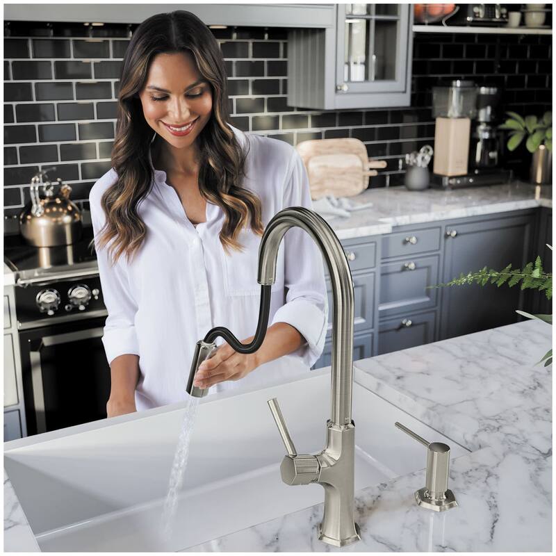 Hansgrohe Locarno 1.75 GPM Pull Down Kitchen Faucet HighArc Spout with