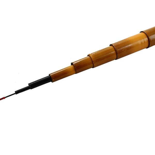 Carbon Fiber Telescopic 8 Sections Fishing Pole Angling Rod Brown 12.8Ft  Length - Bed Bath & Beyond - 17625887