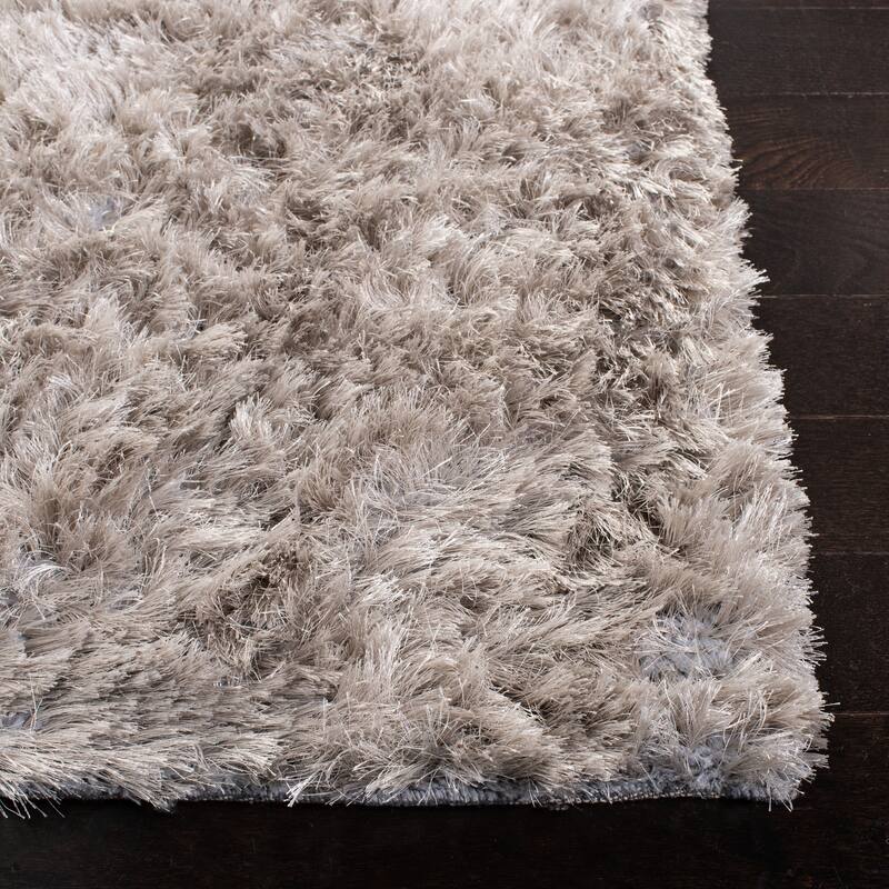 SAFAVIEH Handmade Odalis Shag Kevina Solid Rug
