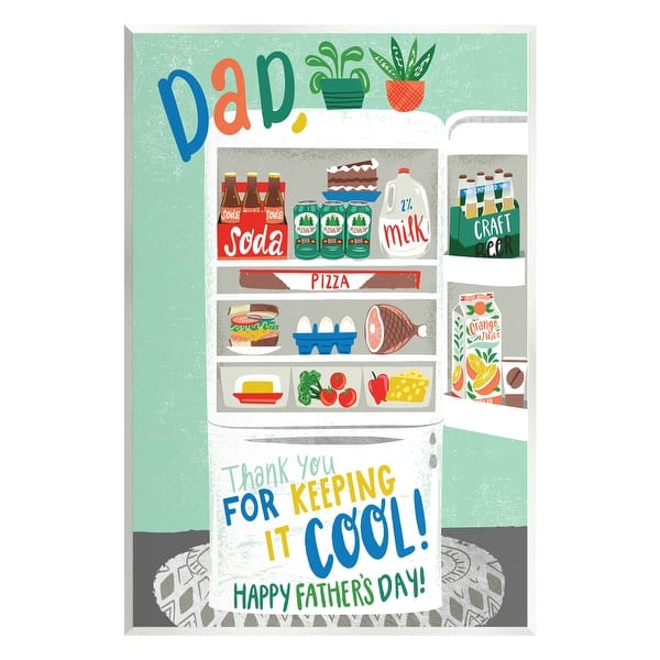 slide 2 of 7, Stupell Keeping It Cool Father's Day Wall Plaque Art by Arrolynn Weiderhold 10 x 15