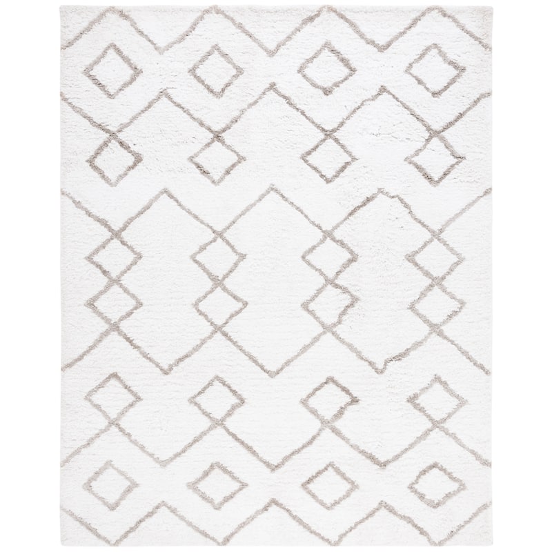 SAFAVIEH Handmade Toronto Shag Shaniqua Polyester Rug
