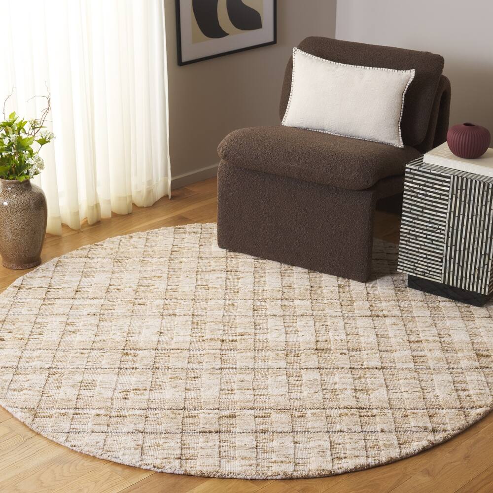 SAFAVIEH Hand-Loomed Jeni Aimi Modern & Contemporary Viscose Rug