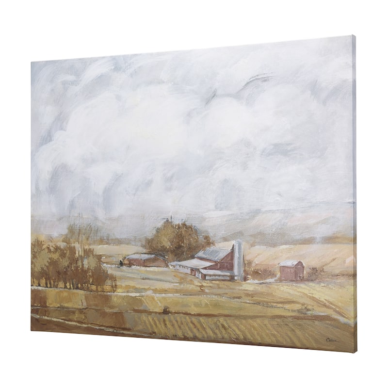 Farmland View II (50 x 40) Canvas Art Print