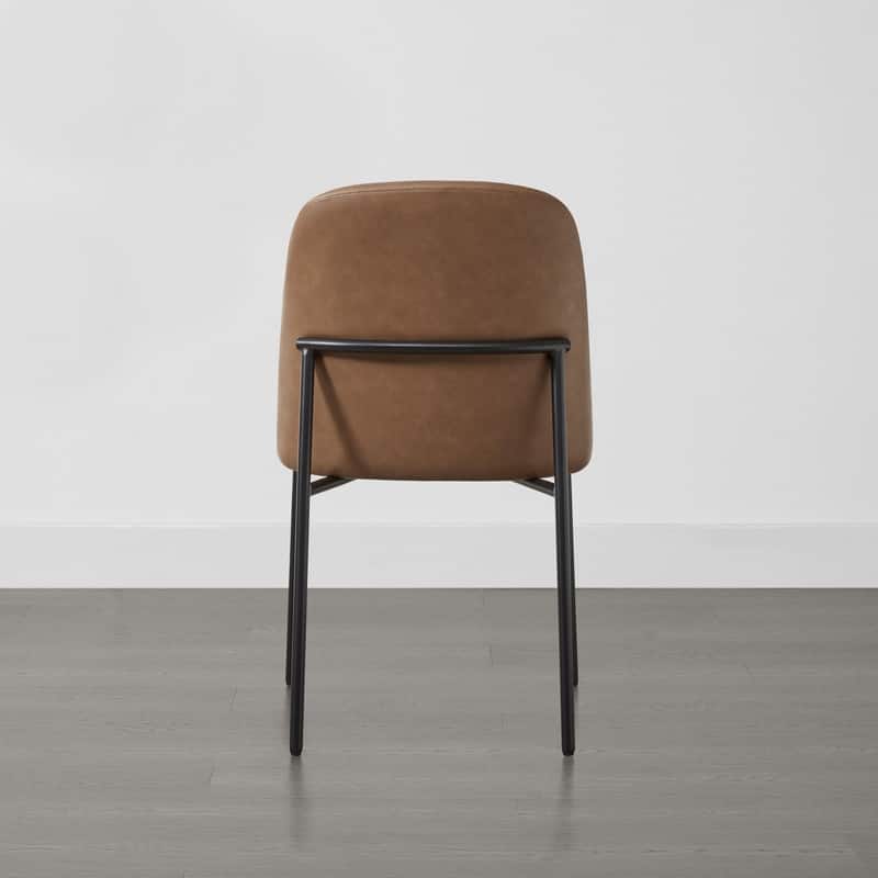 Evelyn Modern Dining Chair with Metal Legs Set of 2