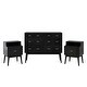 preview thumbnail 3 of 28, Curtisian 3 Piece Double Dresser and Nightstand Bedroom Set by Christopher Knight Home