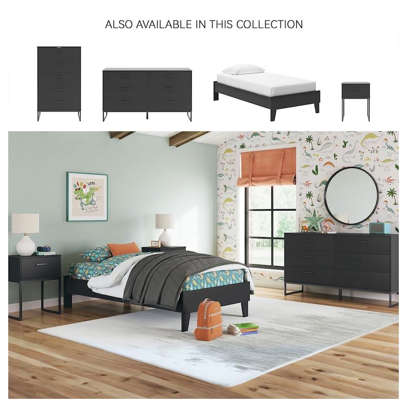 Signature Design by Ashley Socalle Platform Bed