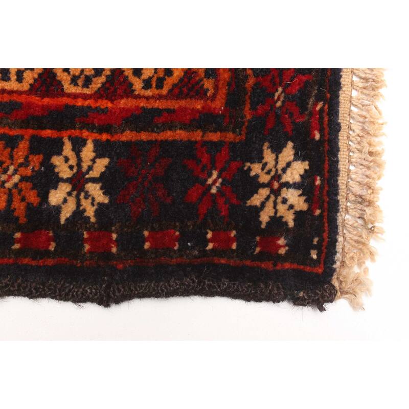 ECARPETGALLERY Hand-knotted Teimani Brown Wool Rug - 2'10 x 5'4