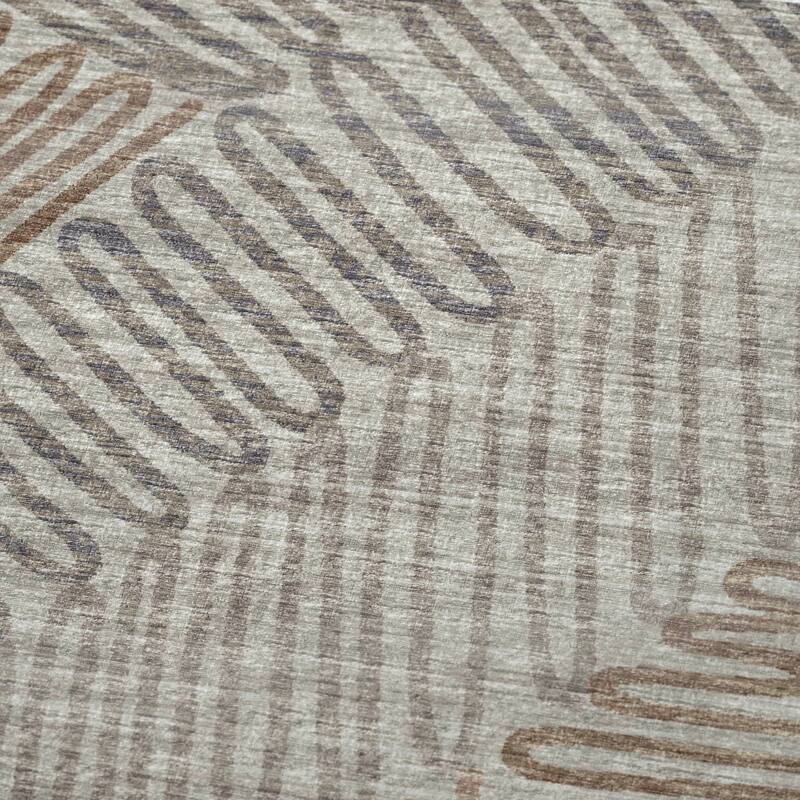 Premium Machine Washable ASB117 Modern Palms Sherpa Throw Blanket