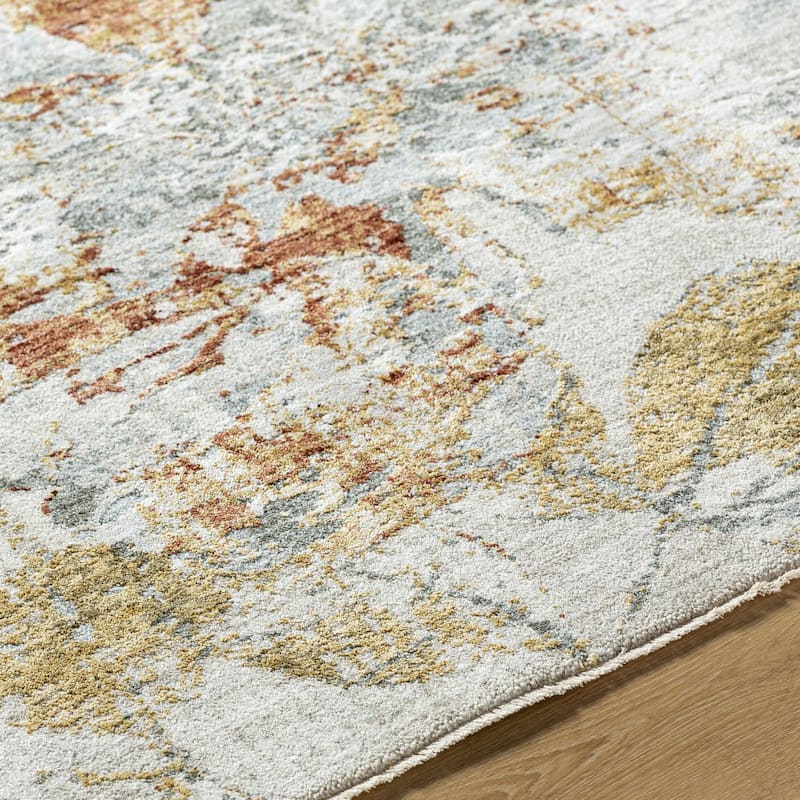 Notnamed Coastal Floral and Botanical Area Rug