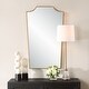 preview thumbnail 2 of 3, Uttermost Demure Antique Gold Mirror