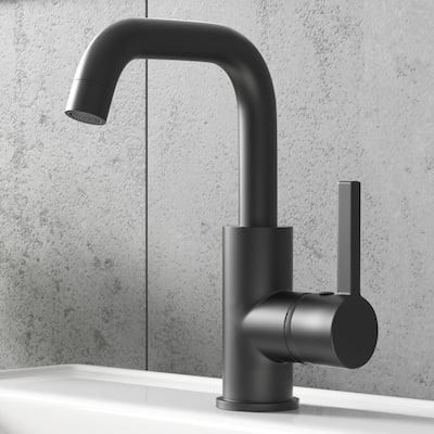 Modern Single Handle ‎Deck Mounted Bathroom Sink Faucet