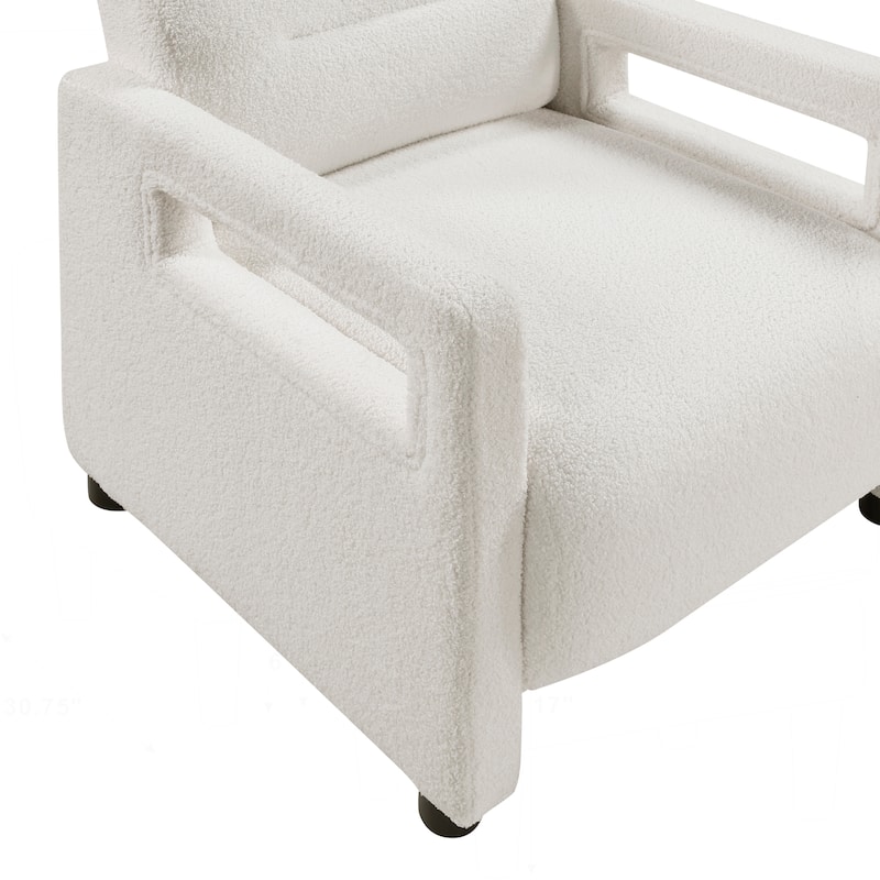 Comfortable Armchair with Stylish Upholstery for Home Decoration