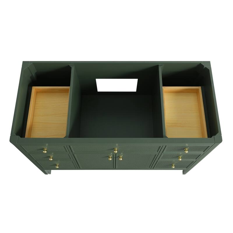 48''Freestanding Single Sink Bathroom Vanity w/Solid Wood Construction
