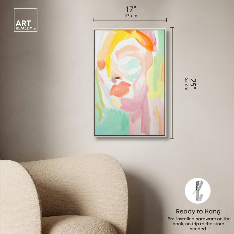 Hues of Emotion I Canvas by Art Remedy