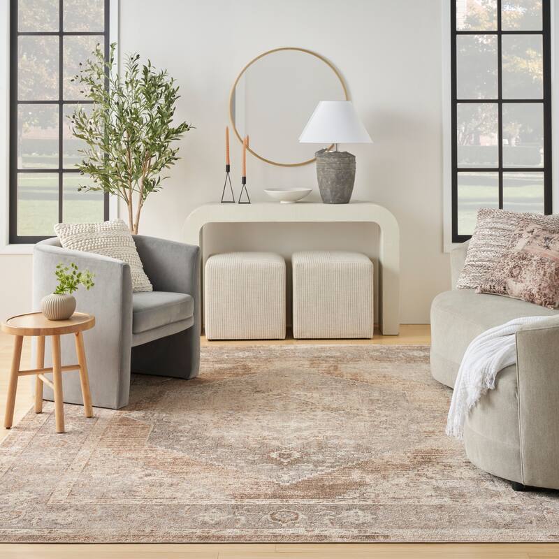 Nourison Astra Machine Washable Persian Area Rug