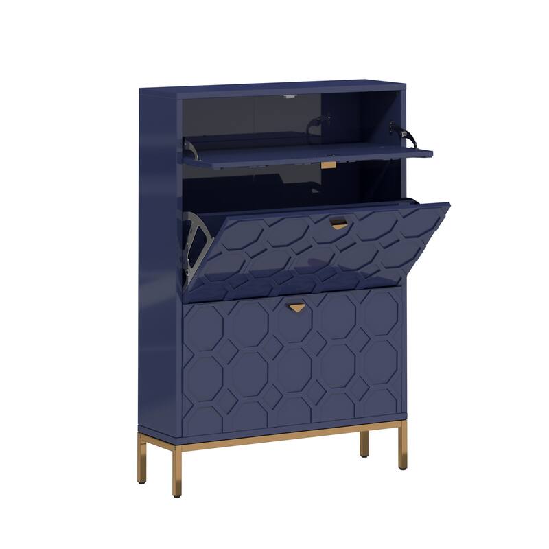 Shoe cabinet for 24 pairs of shoes