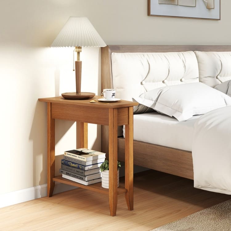 Mid Century Modern End Table for Living Room or Bedroom