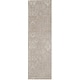 preview thumbnail 51 of 53, Nourison Damask Distressed Contemporary Area Rug 2' 3" x 7' 6" - Light Grey - Runner