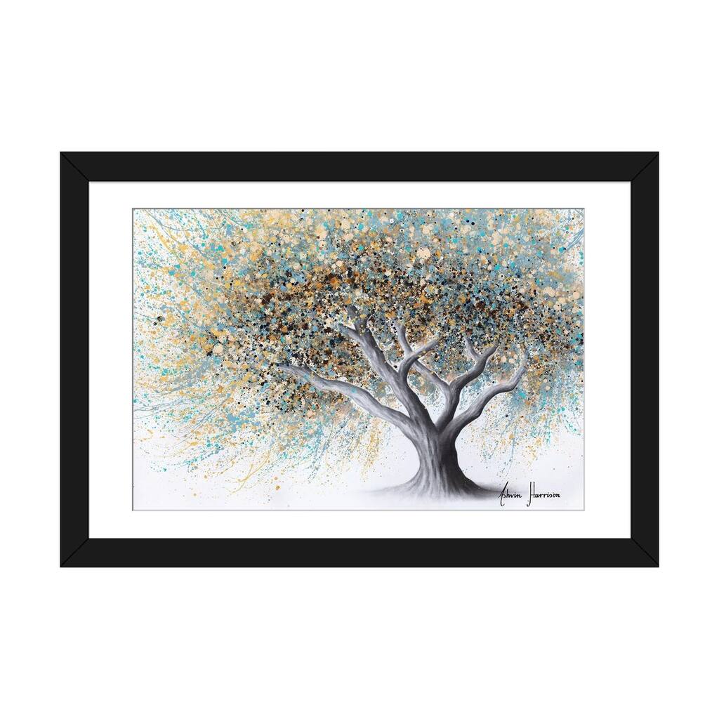 iCanvas "Spotted Teal Tree" by Ashvin Harrison