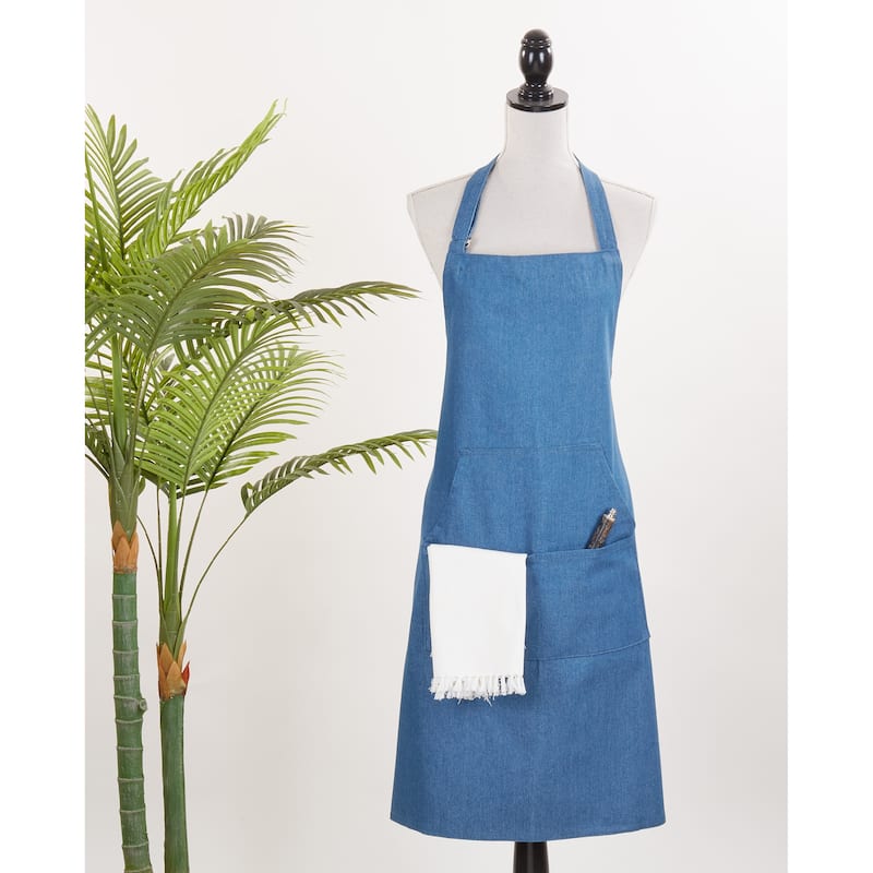 Denim Construction Apron - 27"x35"