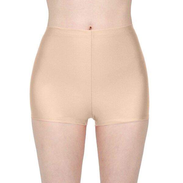 high waisted nylon shorts