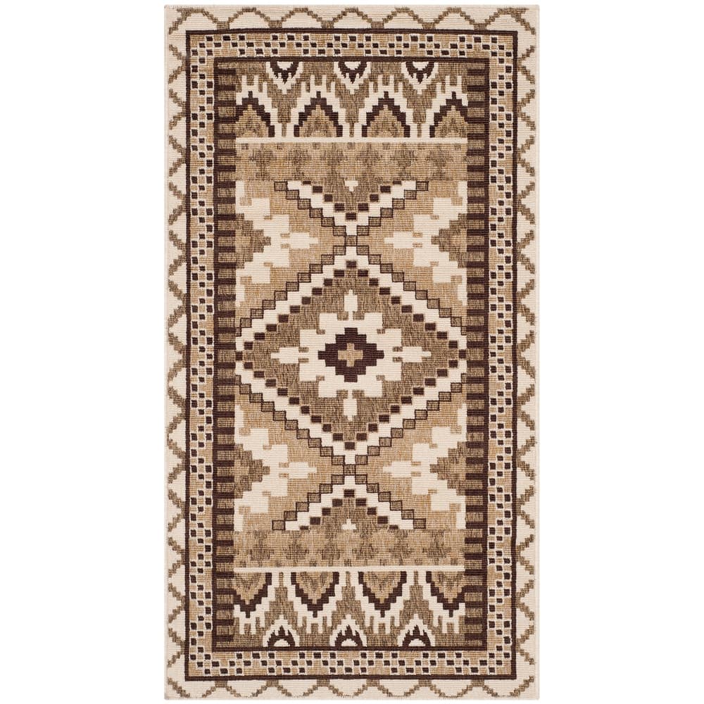 SAFAVIEH Veranda Bukuroshe Indoor/ Outdoor Waterproof Patio Backyard Rug