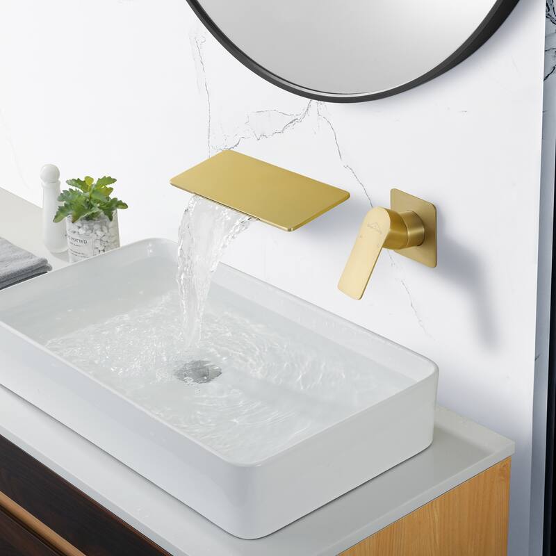 CASAINC Single Handle Wall Mounted Faucet