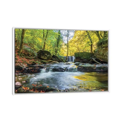 iCanvas "Waterfall III" by Nejdet Duzen Framed Canvas Print