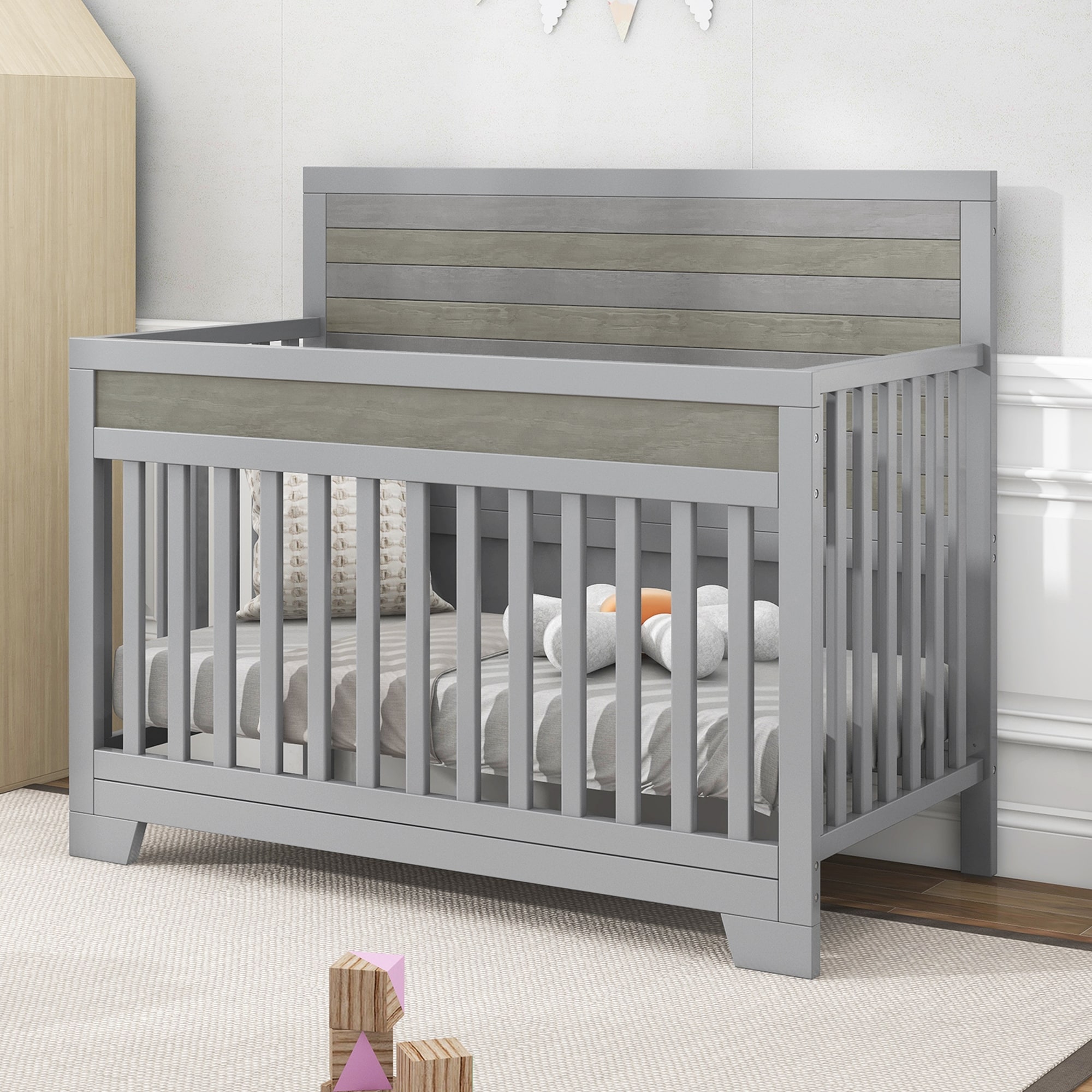 Crib and hotsell changer set