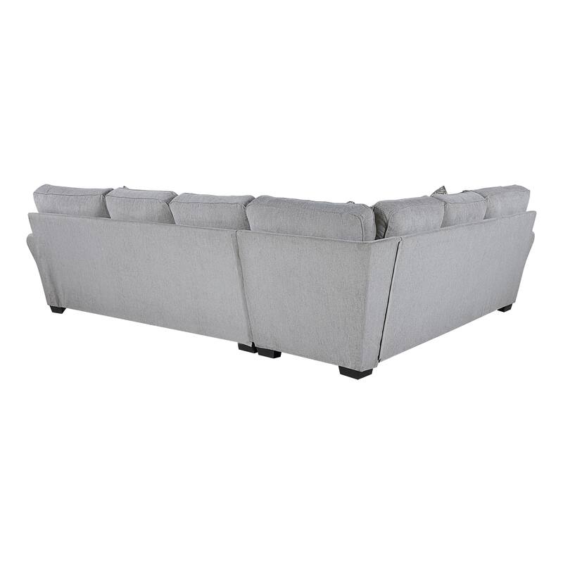 Tetbury Chenille 2-Piece Sectional with Reversible Chaise
