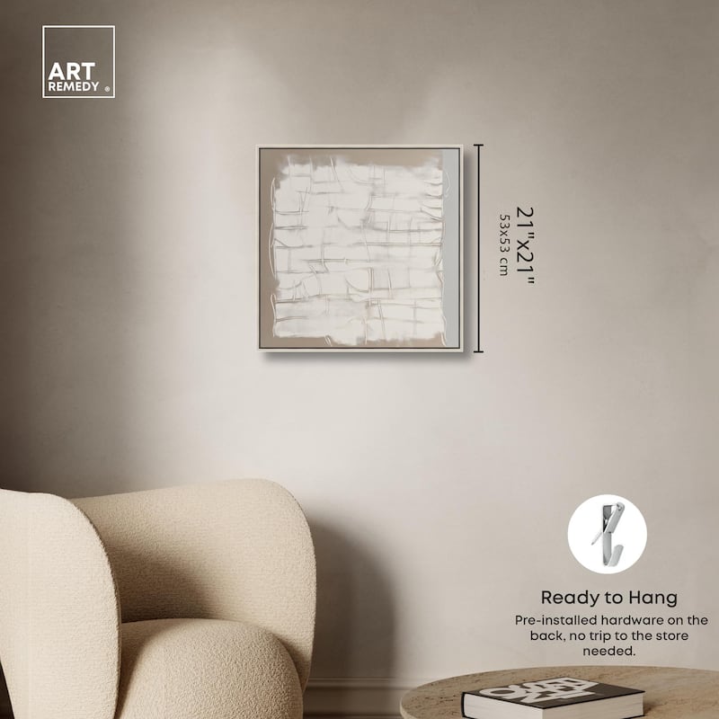 Underlying Order Canvas by Art Remedy