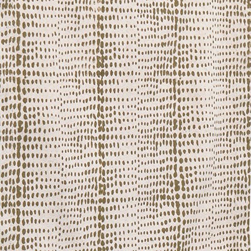Wabi Sabi Dot Block Print on Beige Background Cotton Machine Washable Table Runner Décor Decoration, 72" x 14.5"-in.