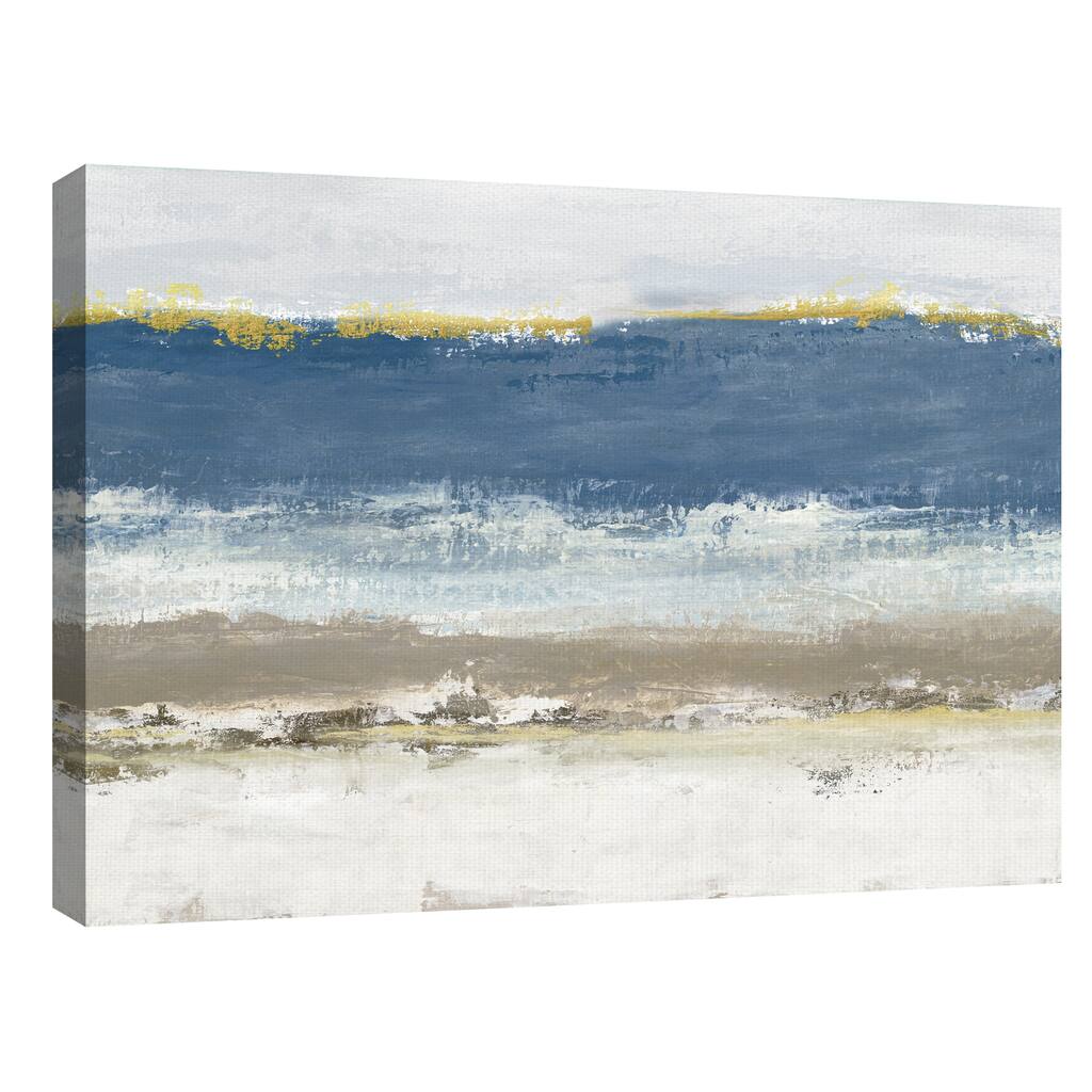 Blue Skies by Janet Tava Canvas Art Print
