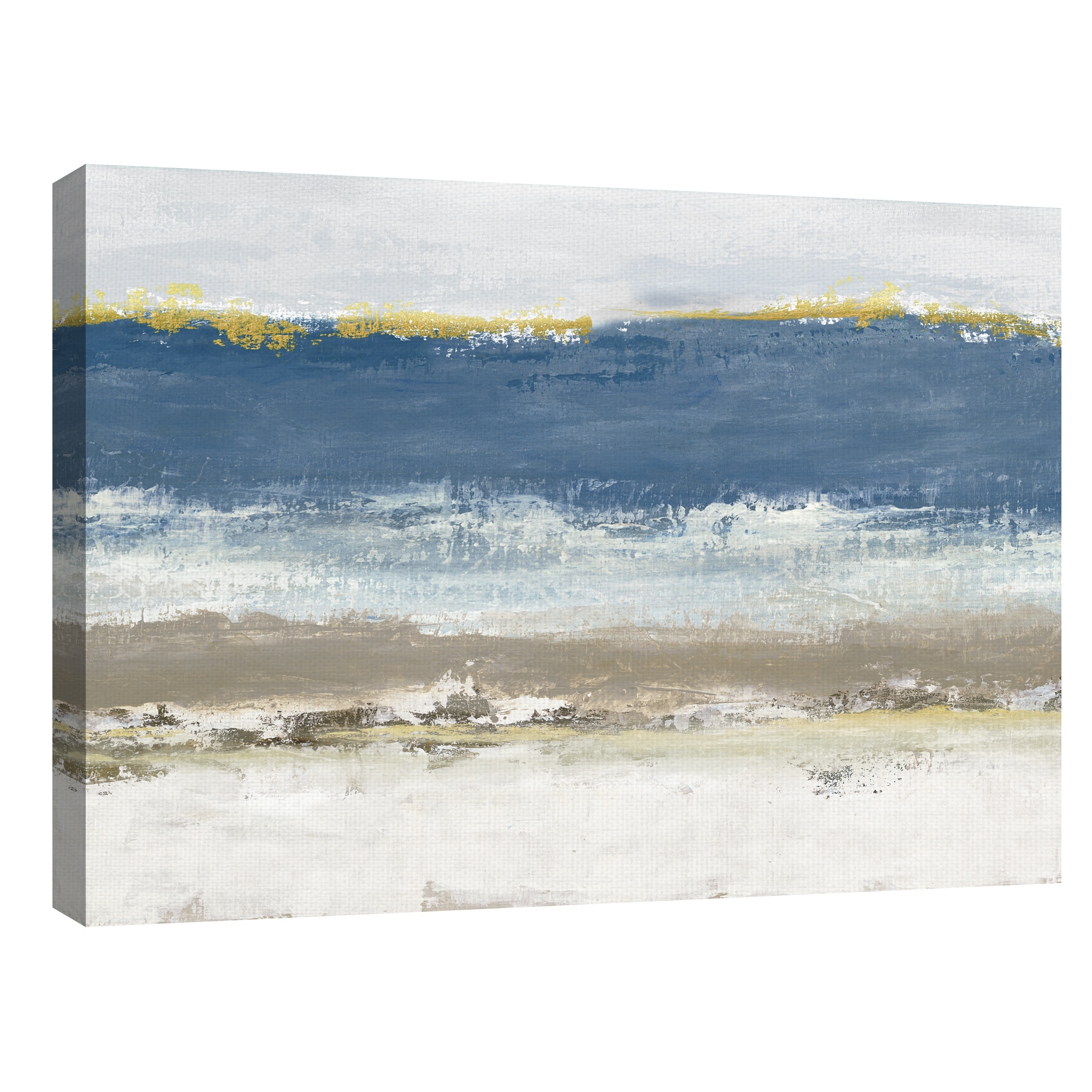 Blue Skies by Janet Tava Canvas Art Print