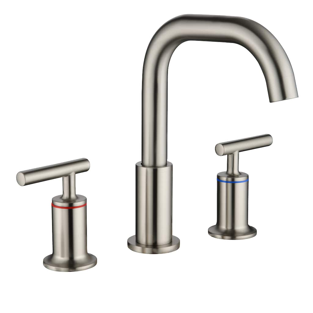Topcraft 3 Colors 2-Handle Widespread Bathroom Sink Faucet