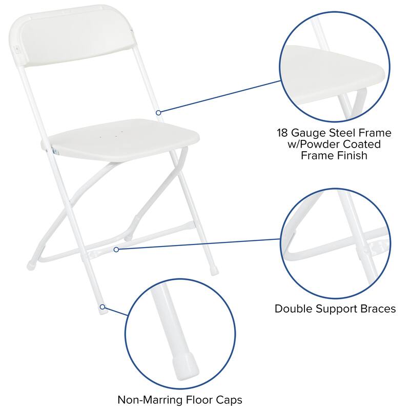 10' x 10' Pop Up Canopy, Folding Table and 4 Folding Chairs Bundle