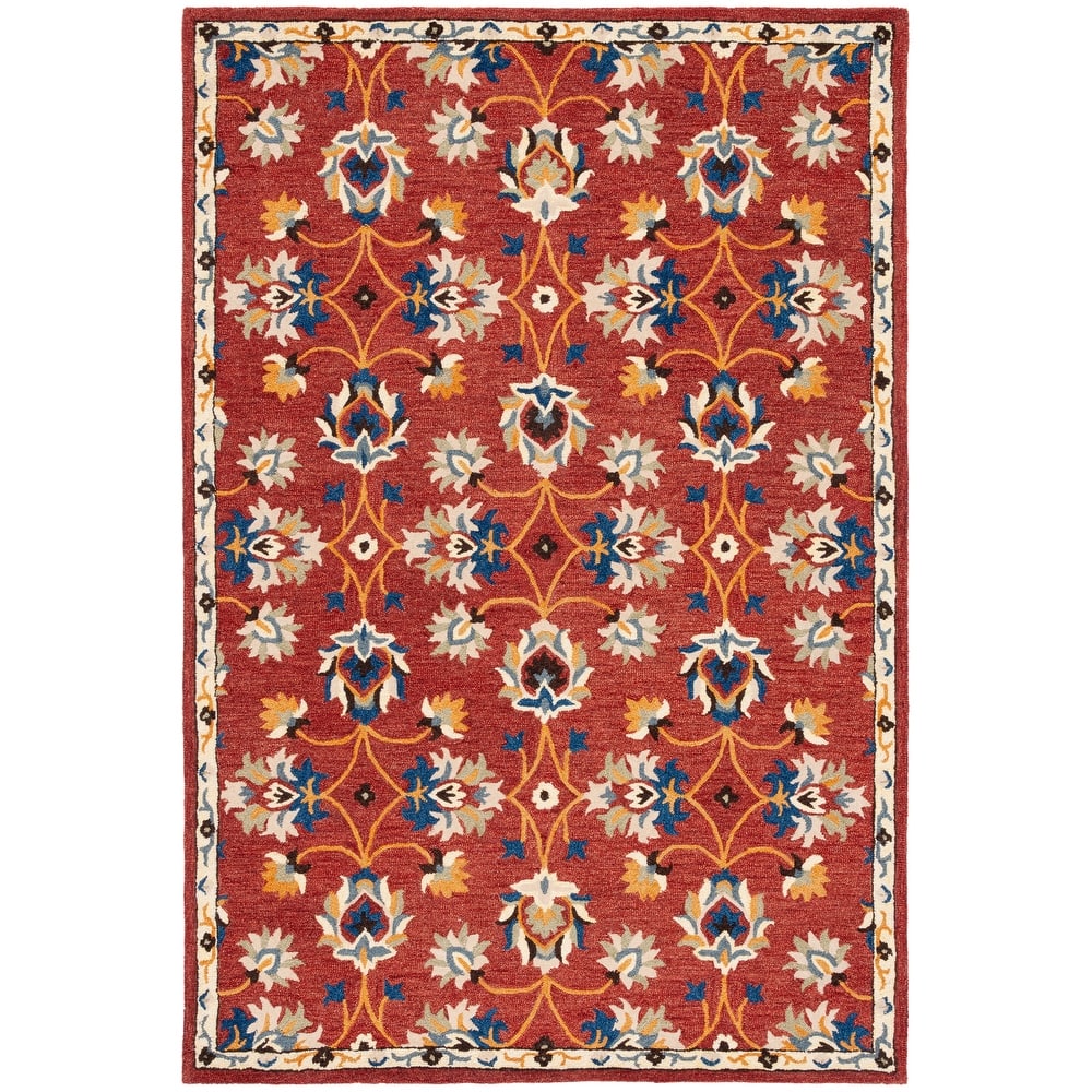 SAFAVIEH Handmade Micro-Loop Ilselore Wool Rug