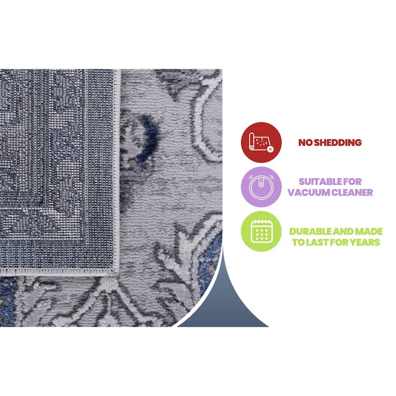 Abstract Area Rug - 8' x 10'