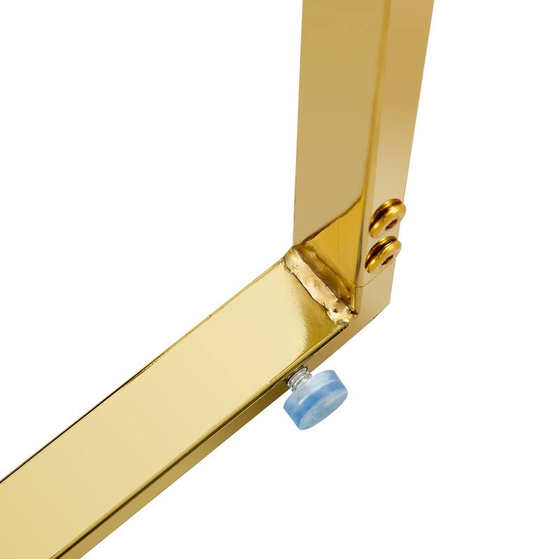 8 Piece PU High Elastic Dining Chair With High Backrest, Cushion, Gold Metal Legs For Dining Room Kitchen Living Room Bedroom