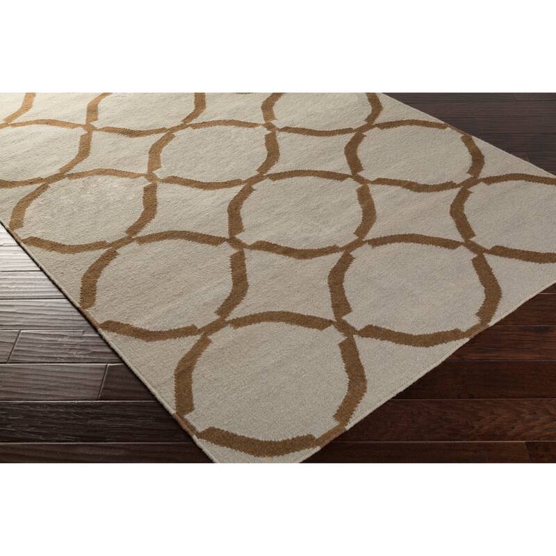 Hand-woven Downey Flatweave Wool Runner Rug