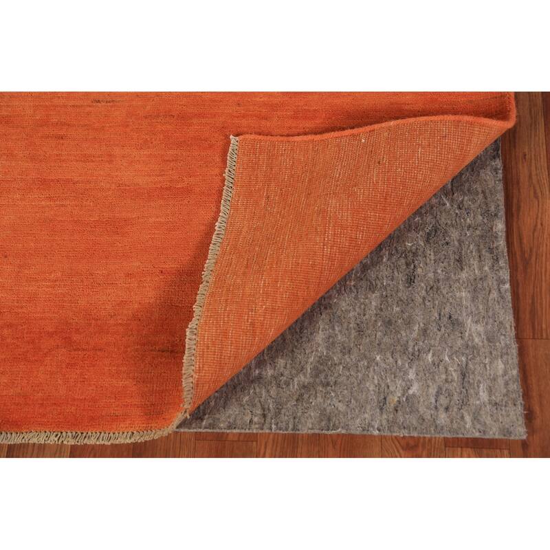 Tribal / Modern Gabbeh Area Rug Hand-Knotted Wool Carpet - 4'9" x 6'7"