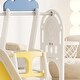 preview thumbnail 16 of 20, Toddler Slide, 5 in 1 Baby Slide Playground with Climbing , Strong swing, Easy Assembly Toddler Playset