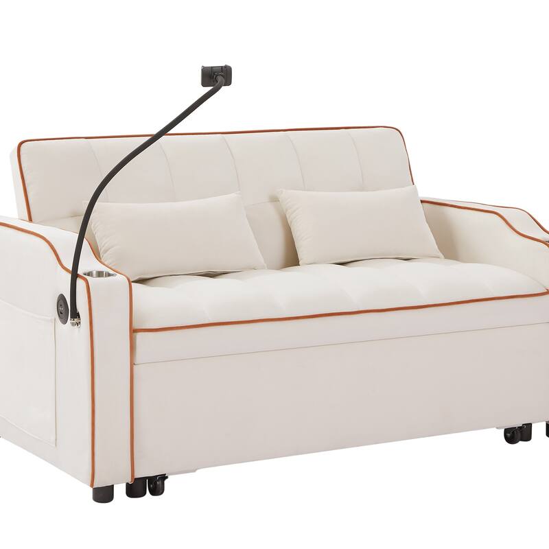 Adjustable Backrest Multifunctional Sofa Bed 3 Lengths Available