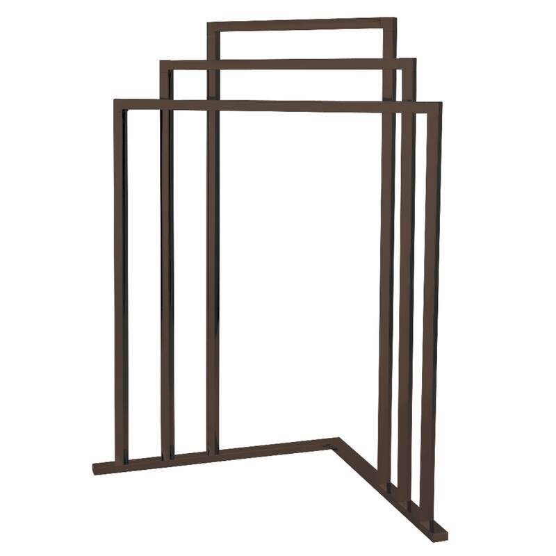 Kingston Brass Edenscape Freestanding 3-Tier Towel Rack - Oil Rubbed Bronze