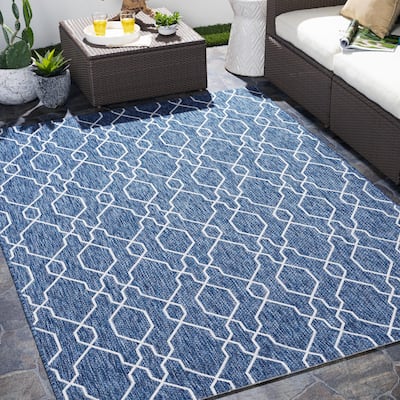 Livabliss Eagean Indoor/ Outdoor Trellis Area Rug