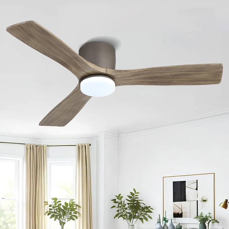 48In 3Blade Dc Motor Indoor Ceiling Fan With Light Kit And Remote