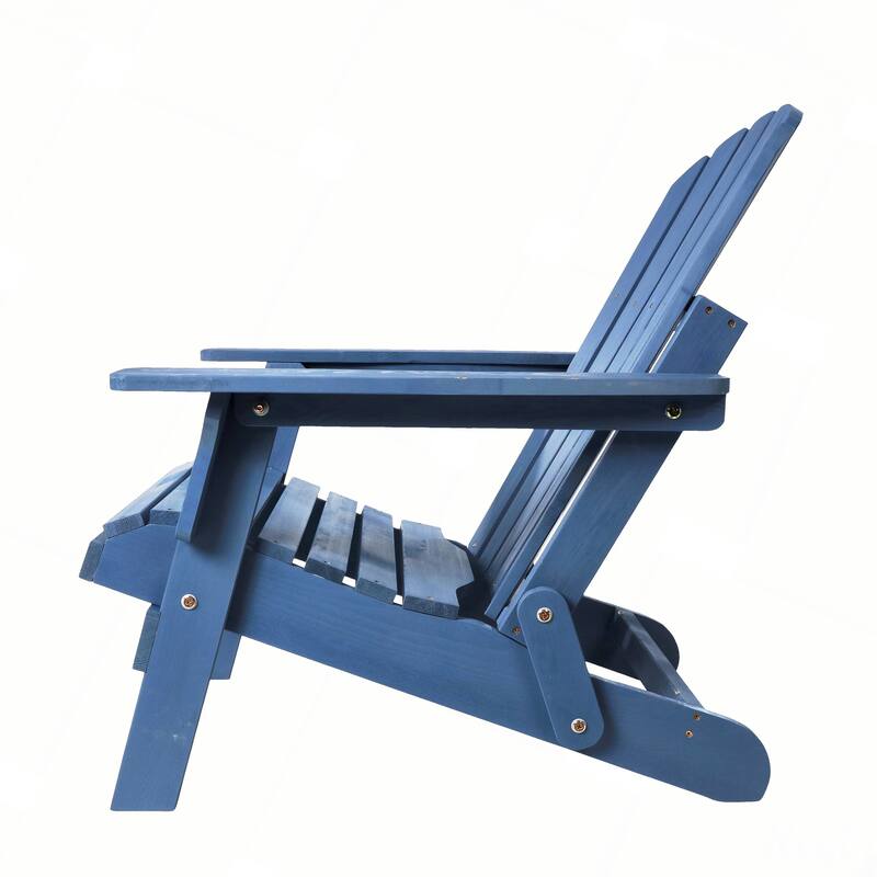 Outdoor Wooden Folding Adirondack Chair