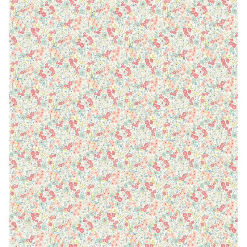 Flora Coral Garden Wallpaper