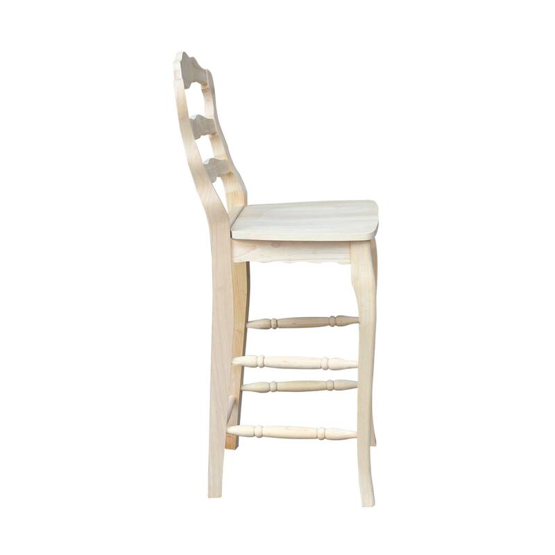 Versailles Solid Wood Stool