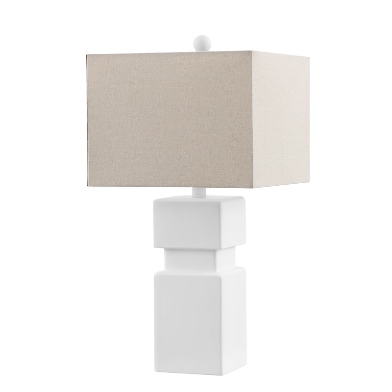 SAFAVIEH Lighting Ardra 24-Inch Resin Table Lamp - 12"W x 12"D x 24"H